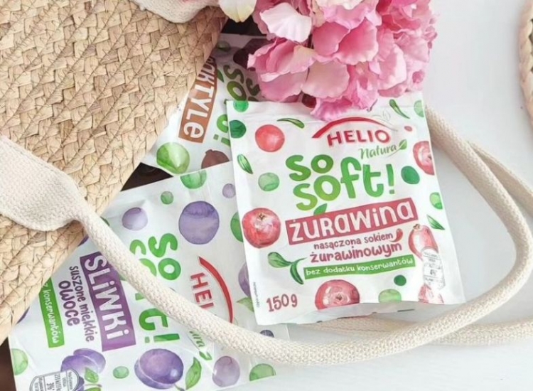 Suszone owoce Helio latem