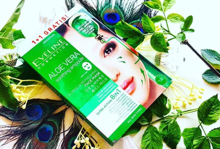 Eveline Cosmetics łagodząco – odświeżająca maska na tkaninie Aloe Vera