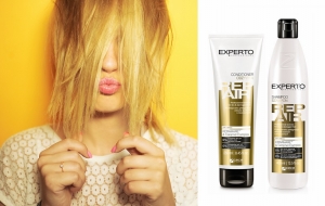 Remedium na suche i zniszczone włosy po wakacjach z Experto