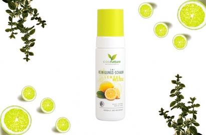 Cosnature naturalna pianka oczyszczająca 3 w 1 z cytryną i melisą