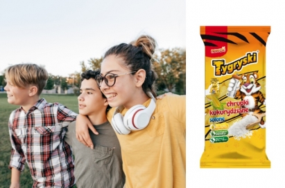 Nowe Tygryski chrupki kukurydziane solone