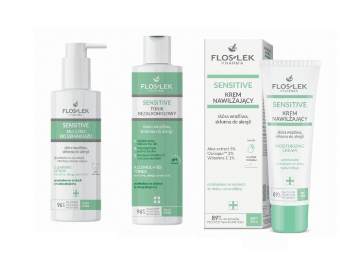 Dermopielęgnacja skóry wrażliwej z Floslek