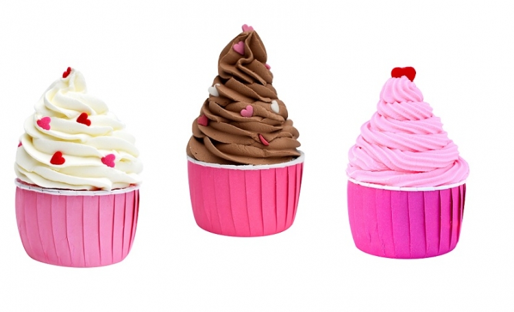 Walentynkowe muffinki do kąpieli marki Stara Mydlarnia