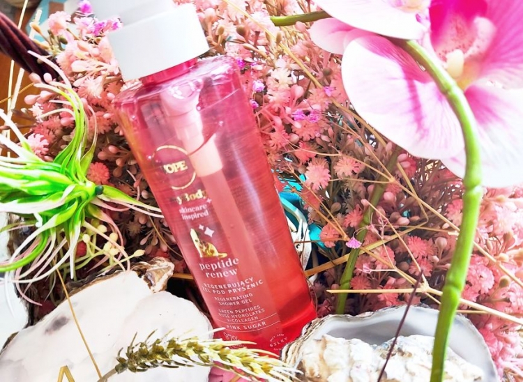 Yope regenerujący żel pod prysznic myBODY pink sugar