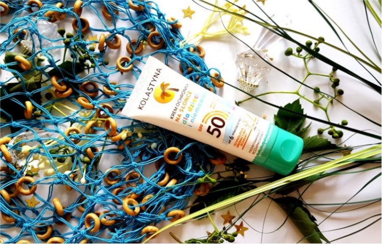 Kolastyna krem ochronny na słońce dla dzieci i niemowląt SPF 50+