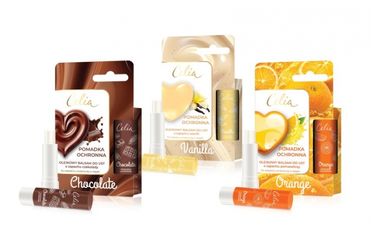 Olejkowe balsamy do ust od Celia