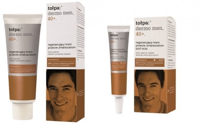 Nowości Tołpa Dermo Men 40+ regenerujące kremy przeciwzmarszczkowe