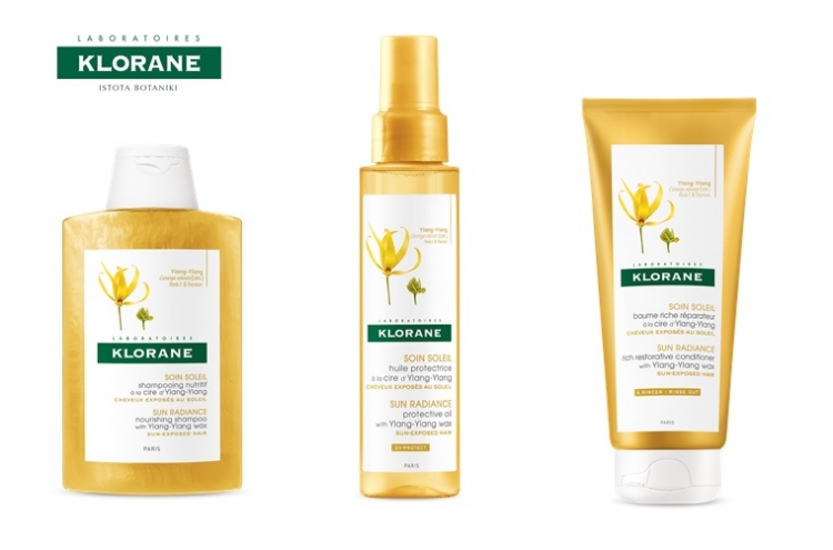 Klorane ochrona włosów przed słońcem