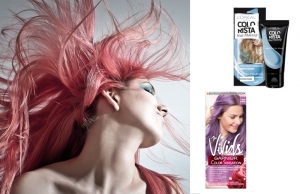 Strassszzzznie kolorowe włosy, idealne na Halloween