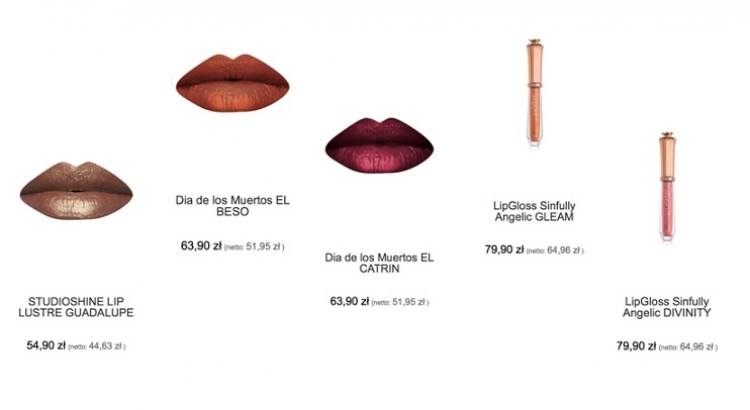 Metaliczne usta LASplash