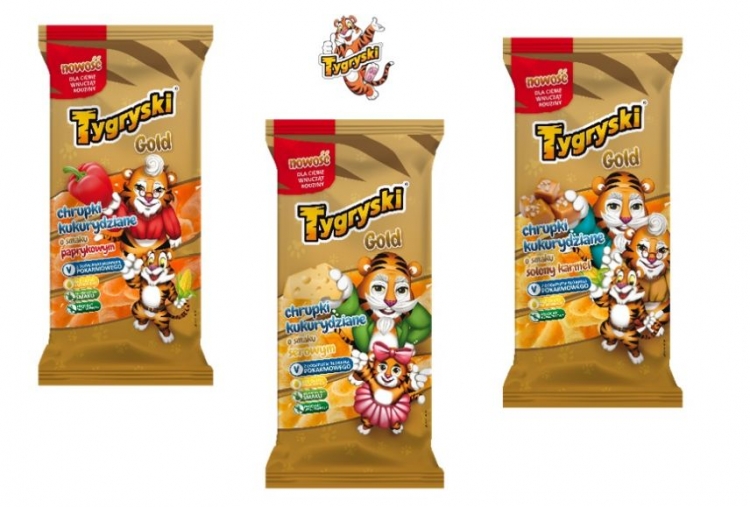 Nowość Tygryski Gold