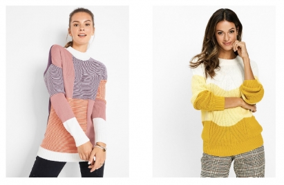 Najmodniejsze swetry BonPrix
