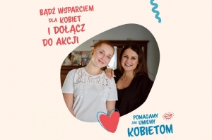 Zgłoś organizację do programu "Pomagamy jak umiemy kobietom"