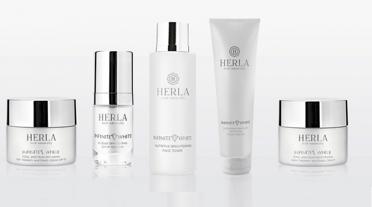 Herla Infinite White na przebarwienia anty-smog i anty-pollution