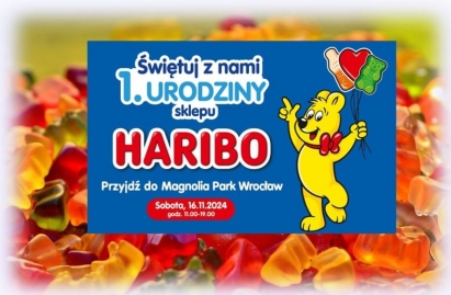 Świętuj 1. urodziny sklepu Haribo we Wrocławiu