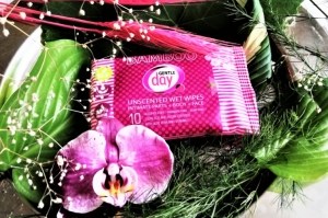 Gentle Day chusteczki do higieny intymnej z wł&oacute;kna bambusowego