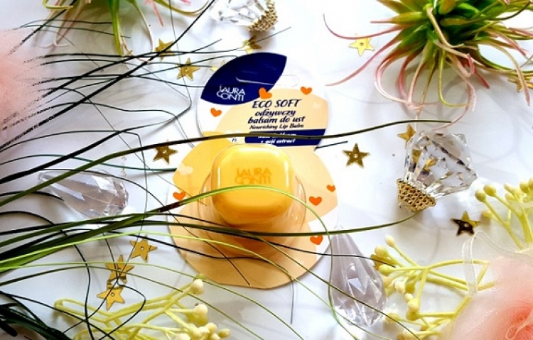Laura Conti Eco Soft odżywczy balsam do ust mleko z miodem i ekstrakt goji
