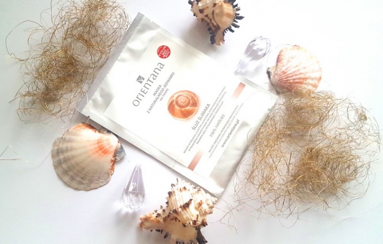 Orientana maseczka z wyciągiem ze śluzu ślimaka