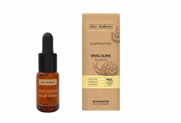 Nowość Stara Mydlarnia - serum ze śluzem ślimaka