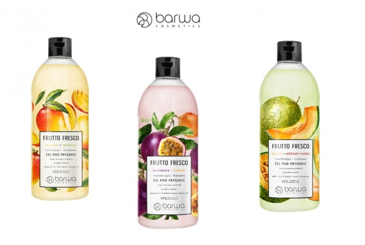 Barwa żele pod prysznic Frutto Fresco