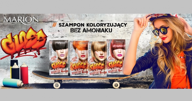 Nowość Marion Gloss szampony koloryzujące bez amoniaku