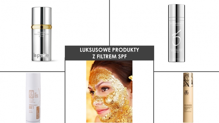 Luksusowe produkty z filtrem SPF
