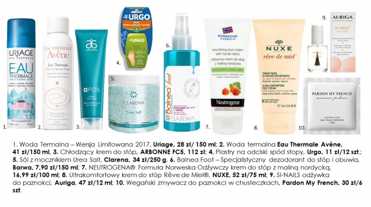 Piechotą do lata - 6 patentów na piękne stopy