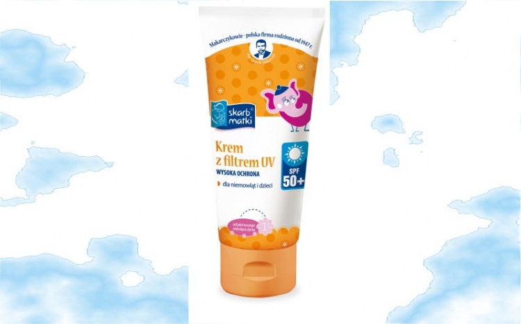 Krem z filtrem UV SPF 50+ marki Skarb Matki