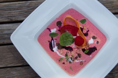 Chłodnik koktajlowy z burakiem