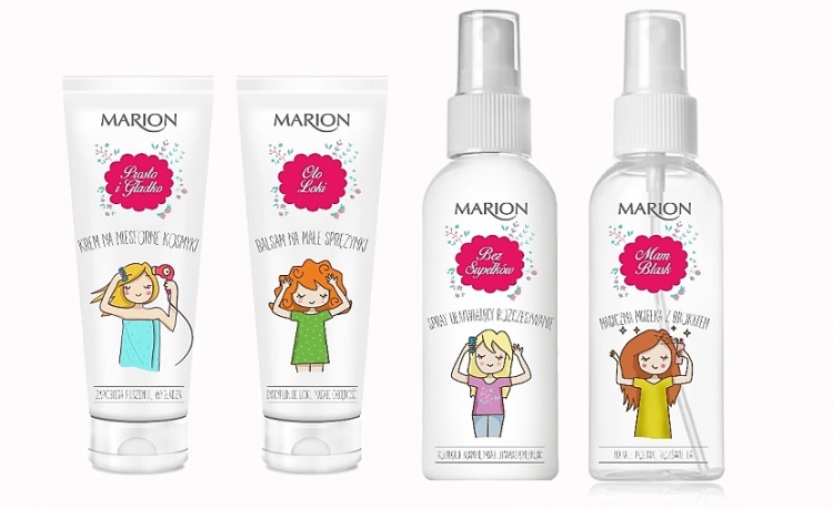 Nowość Marion produkty do stylizacji włosów dla dziewczynek