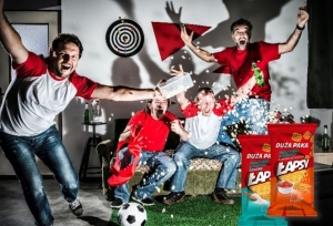 Mundial z Łapsami! Prażynki pszenne w kratkę