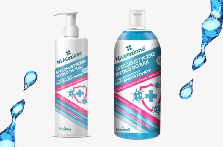 Nowość Nivelazione mydła antybakteryjne