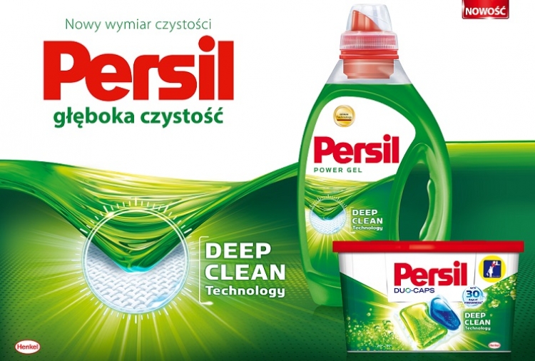 Stylowe pranie z Persil Deep Clean