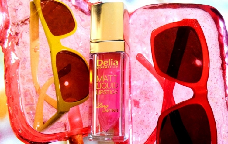 Delia Cosmetics Matt&Long Liquid Lipstick pomadka matowa 02