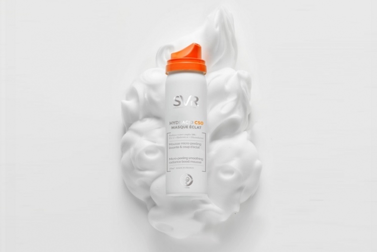 Nowość SVR Hydracid C50 Masque Eclat maseczka w piance