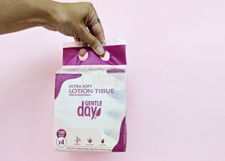 Nowe chusteczki z aloesem i gliceryną Gentle Day