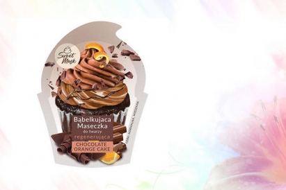 Marion Sweet Mask bąbelkująca maseczka do twarzy regenerująca Czekolada