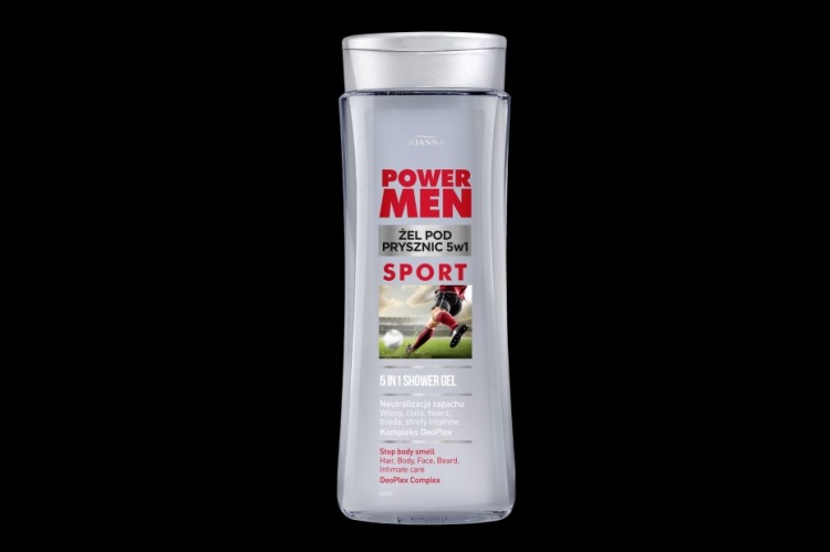 Nowość żel pod prysznic PowerMen Sport Joanna