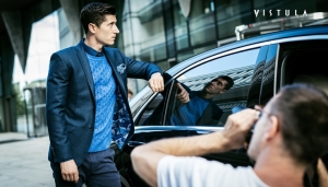 Lewandowski w jesiennej kampanii dla Vistuli