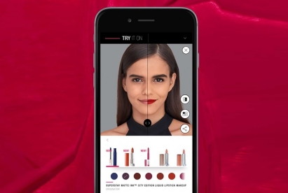 Aplikacja makijażowa Maybelline