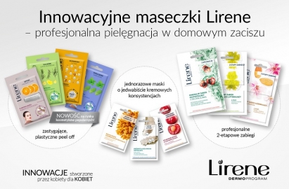 Innowacyjne maseczki Lirene