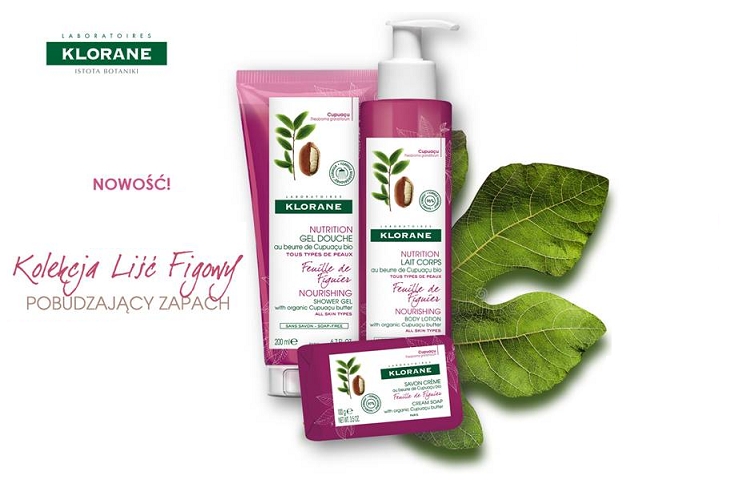 Nowość Klorane Body kolekcja Liść Figowy