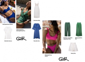 Stylizacje ze strojem kąpielowym Gatta