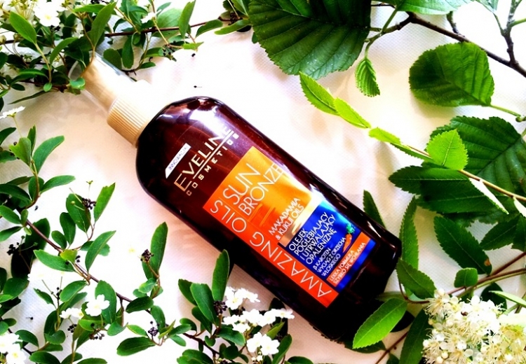 Eveline Amazing Oils olejek pogłębiający i utrwalający opaleniznę