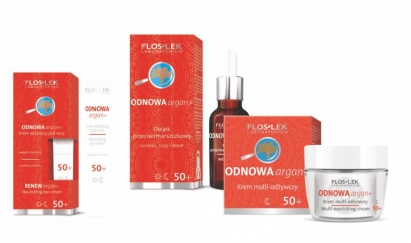 Floslek Odnowa argan+ w trosce o Twoją skórę