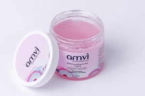 Kwiatowy peeling do ciała z olejami Amvi