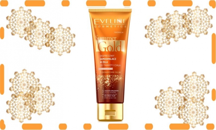 Nowość Eveline Summer Gold samoopalacz w żelu do twarzy i ciała