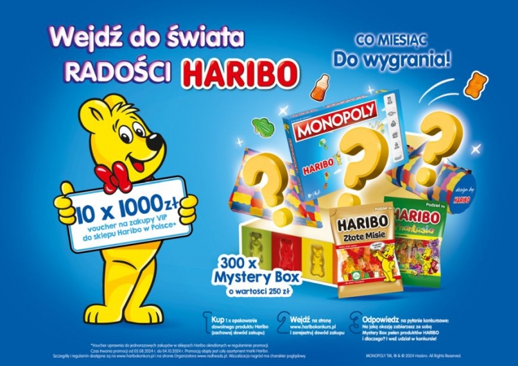Konkurs: Wejdź do świata radości Haribo