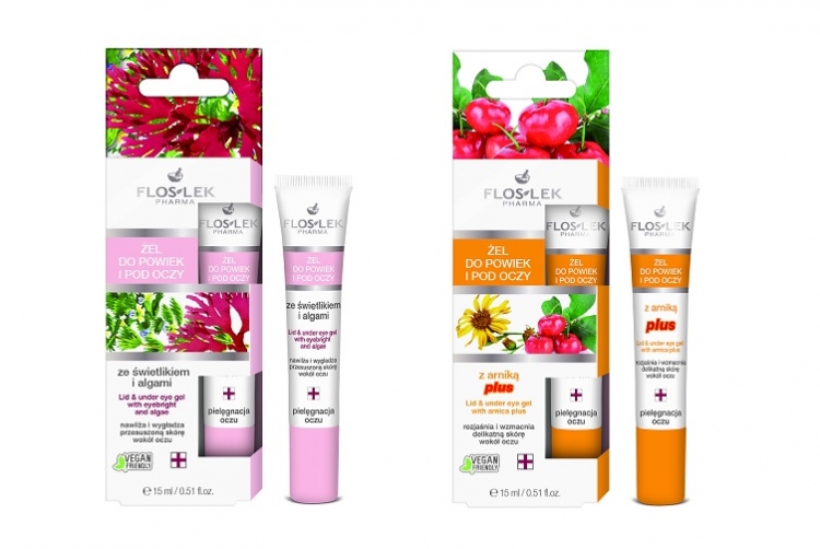Żele do powiek i pod oczy Floslek