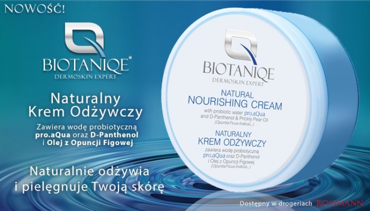 Naturalny krem odżywczy nowej marki Biotaniq